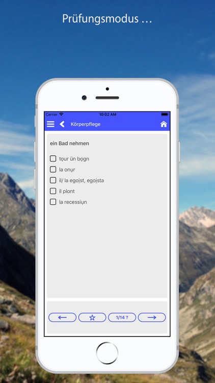 Vokabeltrainer Rumantsch screenshot-3