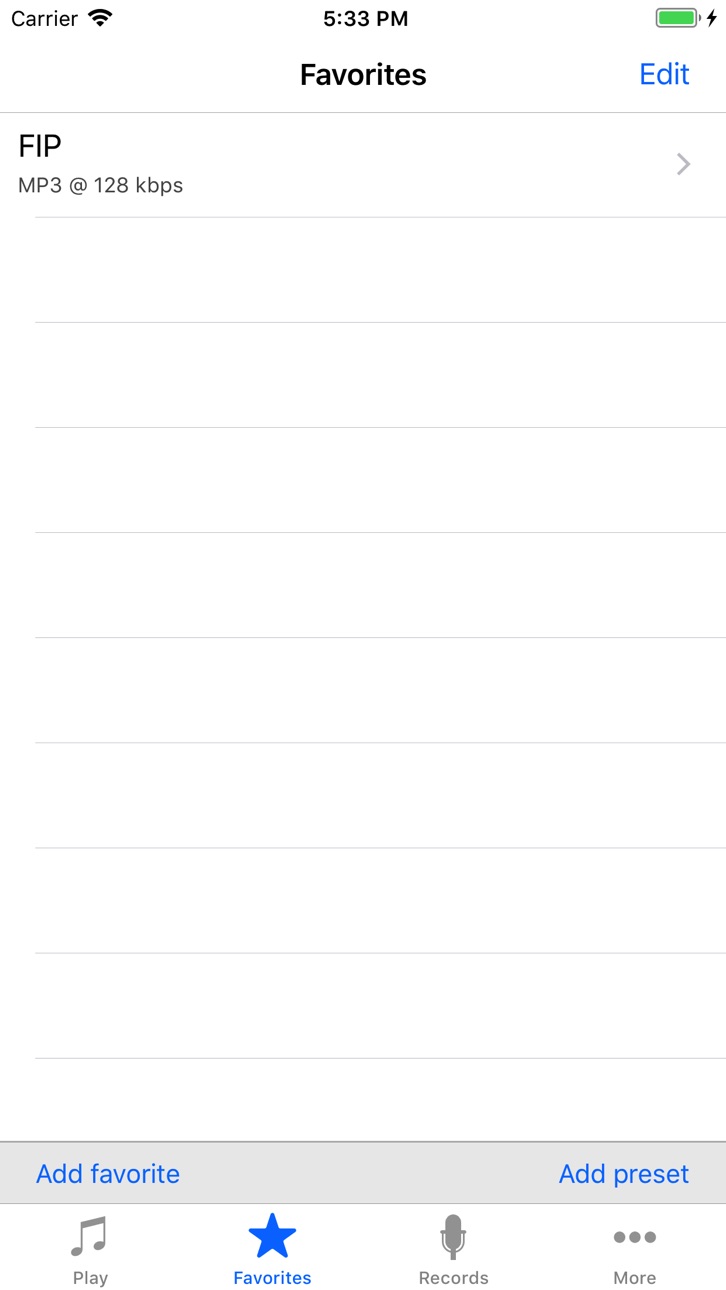 iPhone screenshot