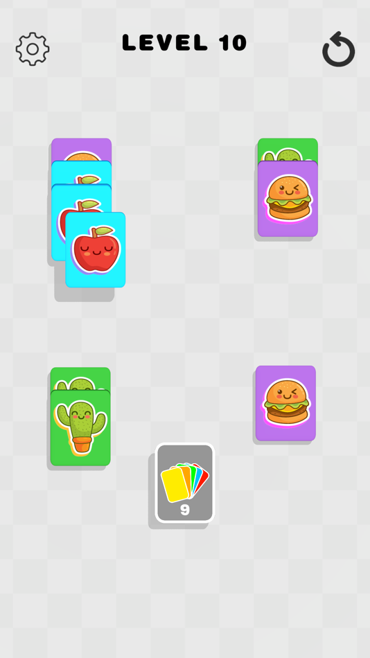 #5. Card Sort 3D (iOS) By: Mood Games OU
