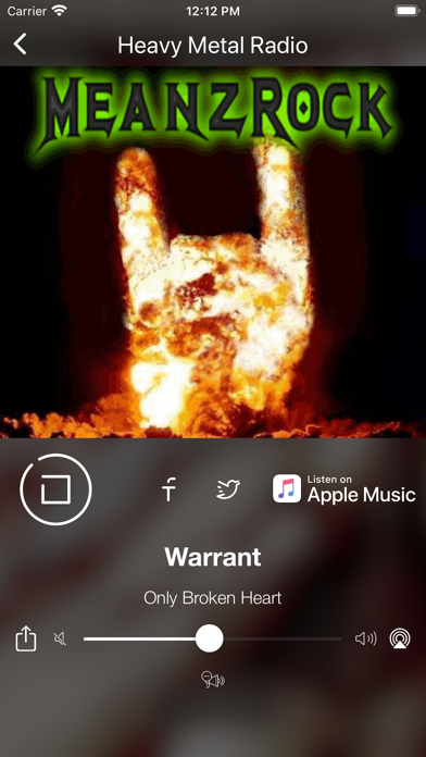 Heavy Metal Music & Hard Rock iPhone screenshot 7 - Music app