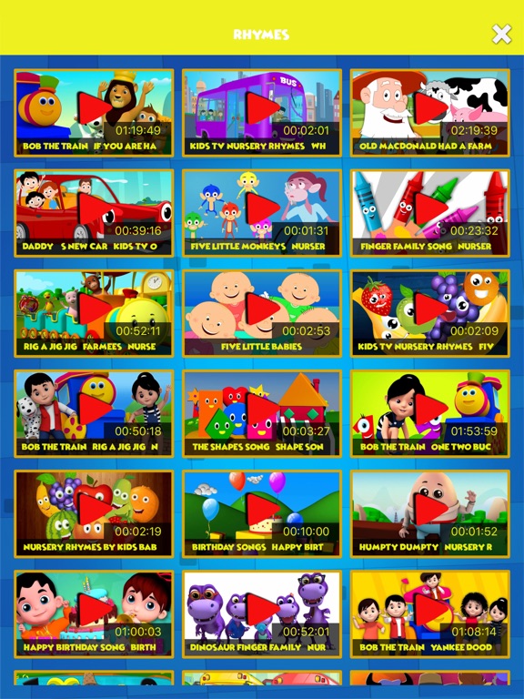 Screenshot #5 pour Kids First Videos & Rhymes