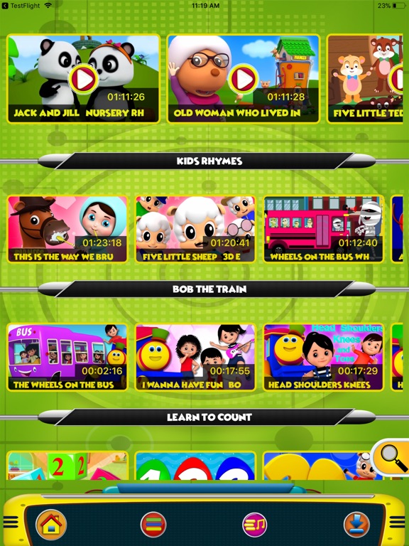 Screenshot #4 pour Nursery Rhymes Songs by KidsTV