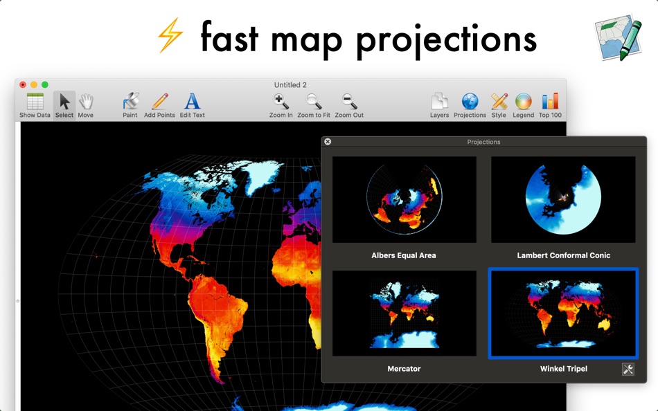#4. Magic Maps 2 (macOS) By: Evan Miller