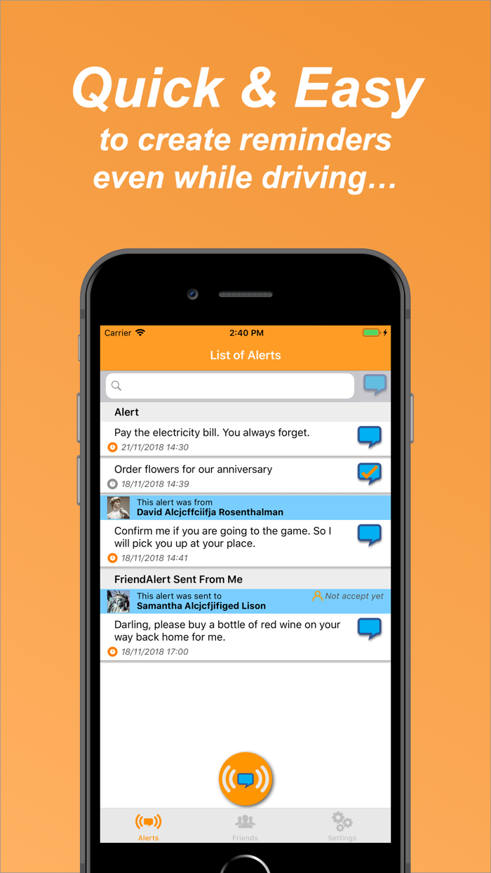 AlertBuddy  Speak and Remind