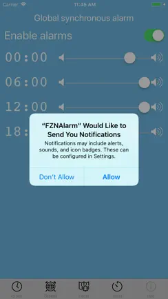 FZNAlarm iPhone image 1