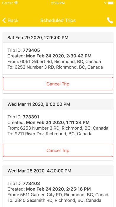 Garden City Cabs screenshot