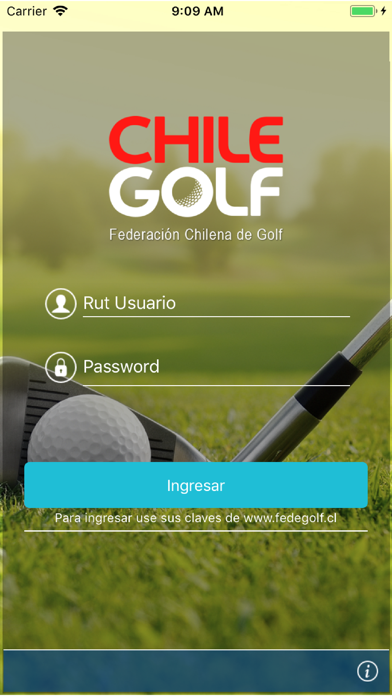 FedeGolf Chile Screenshot
