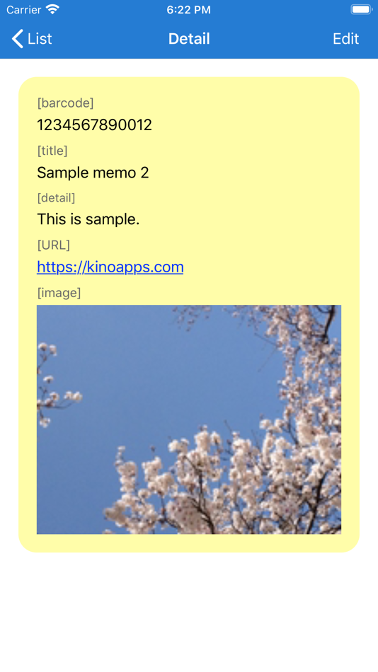 #3. MyBarcode (iOS) 由: Tadashi Kinoshita