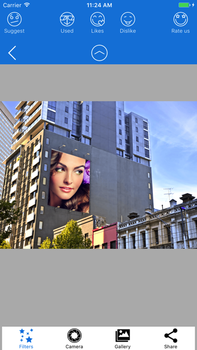Screenshot #2 pour Billboard Photo Frames Effects