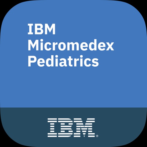 IBM Micromedex Pediatrics Ref