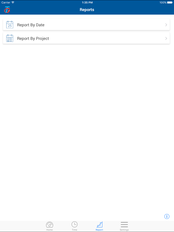Employee TimeCard iPad screenshot 5 - Business app