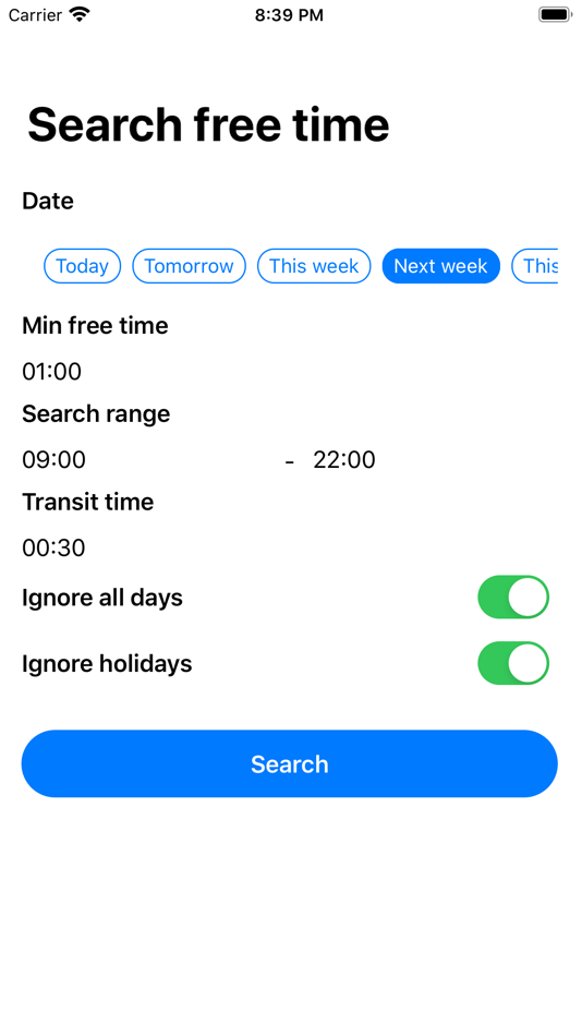 #2. Free Time Picker (iOS) 由: fromKK