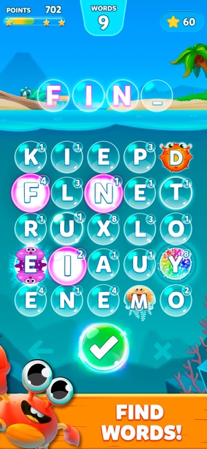 Bubble Words!  文字遊戲(圖4)-速報App
