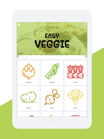 Easy Veggie-healthy recipesのおすすめ画像1