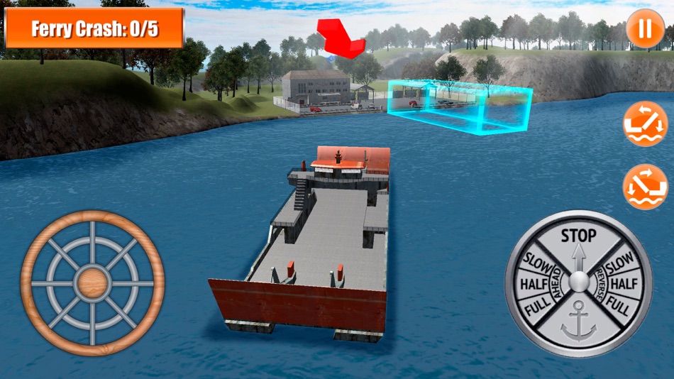 #2. Cargo Ship Simulator 3D (iOS) 由: Tayga Games OOO