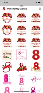 Happy Women's Day Sticker-Pack screenshot #2 for iPhone