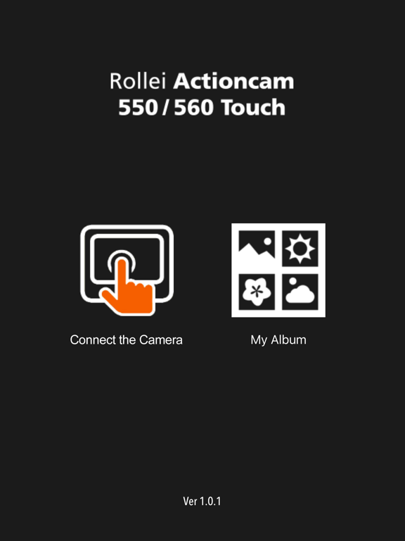 Rollei AC550/560 Touch iPad screenshot