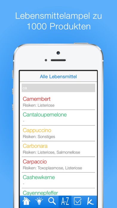 Screenshot #2 pour Schwangerschaft Lebensmittel