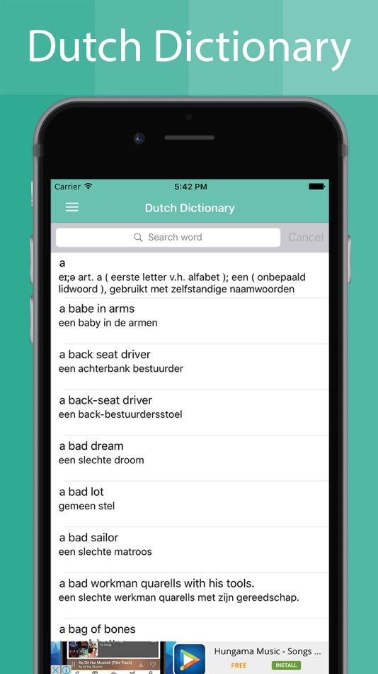 #2. Dutch Dictionary Offline (iOS) 由: Piyush Parsaniya