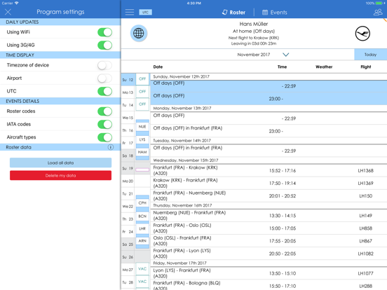 FollowMe - Share your roster iPad screenshot 6 - Social Networking app