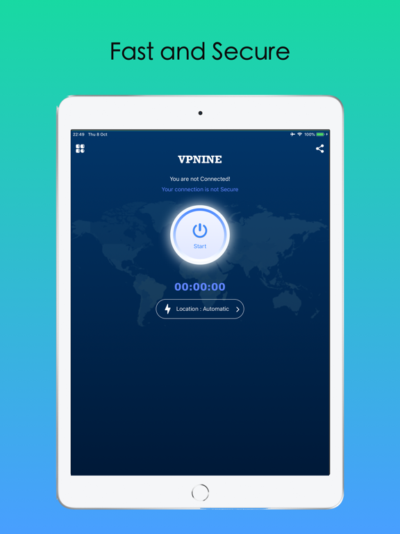 Screenshot #4 pour Vpnine - Fast and Secure VPN