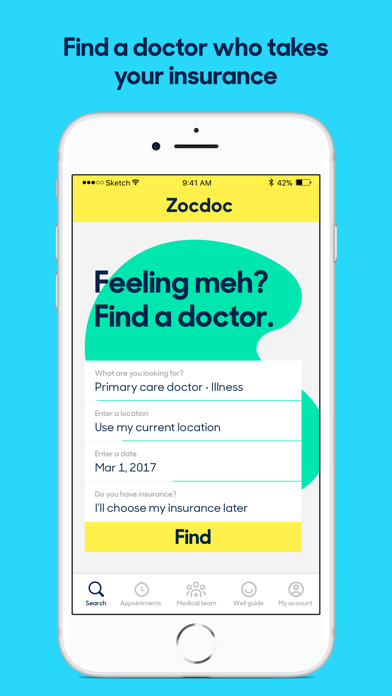 Zocdoc: Find Local Doctorsのおすすめ画像1