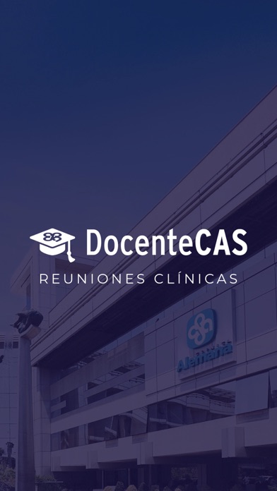 DocenteCAS - Reuniones medicas Screenshot 1 - AppWisp.com