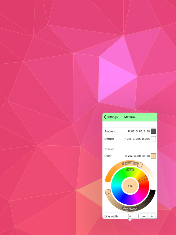 Screenshot #5 pour PolyWall -wallpapers generator
