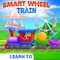 ***Educational game for preschoolers «Smart Wheel & Train » with more than 20 tasks and activities for children 1 year and older