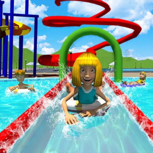 Summer Sports Water Park Slide iOS App