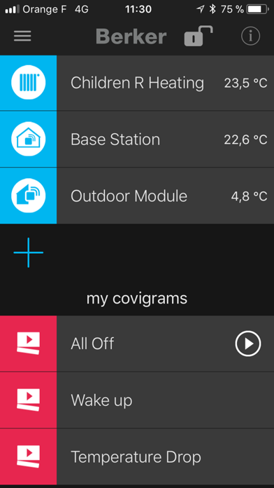 Berker coviva Screenshot