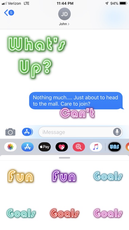 Ultimate Neon Stickers