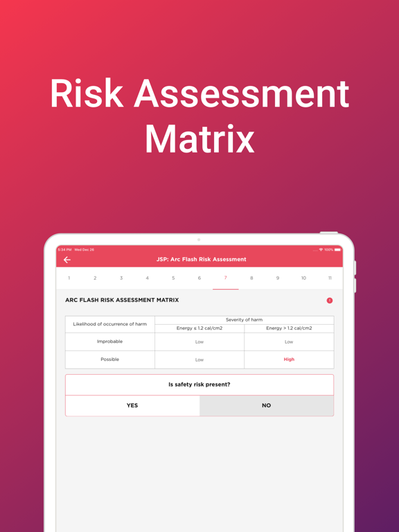 e-WorkSAFE iPad screenshot
