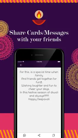 Game screenshot Happy Diwali Cards & Wishes hack