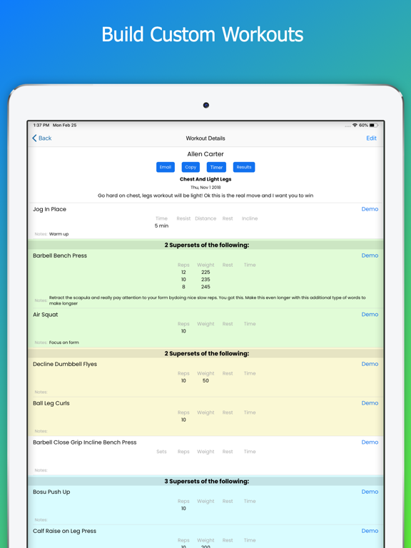 Inspired By Purpose iPad screenshot 2 - Health & Fitness app