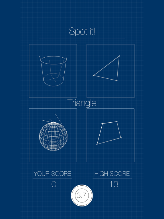 Screenshot #5 pour Spot the geometric shapes