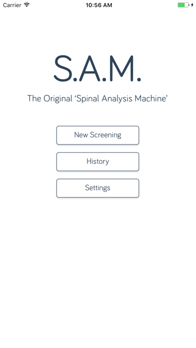 Screenshot #1 pour S.A.M. Posture Print