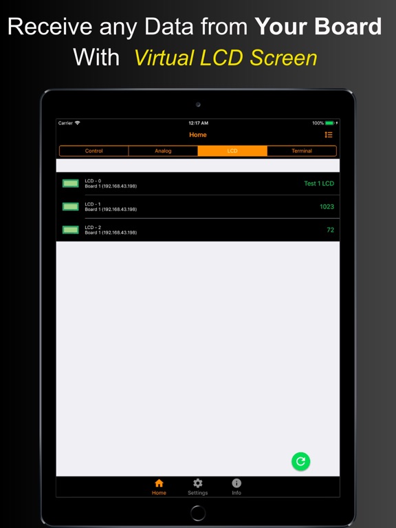 ESP32 Kit iPad screenshot 6 - Productivity app