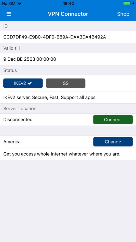 #1. VPN Connector Unlimited Secure (iOS) بواسطة: Lionscope OÜ