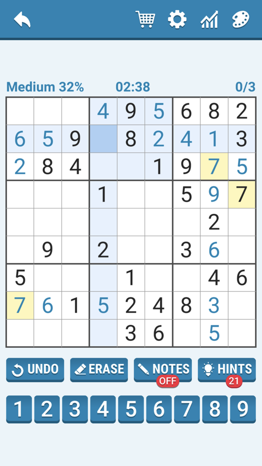 #4. AFK Sudoku (iOS) 由: AFKSoft