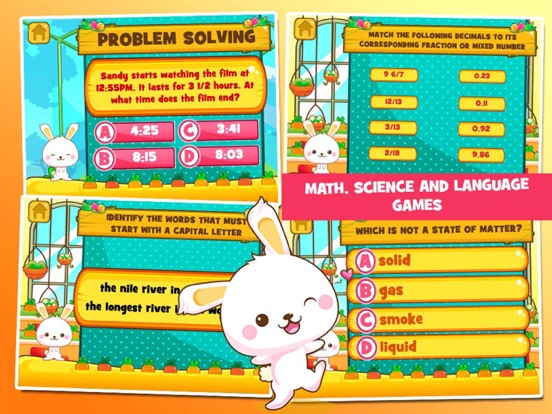 Screenshot #5 pour Fourth Grade Learning Games 2