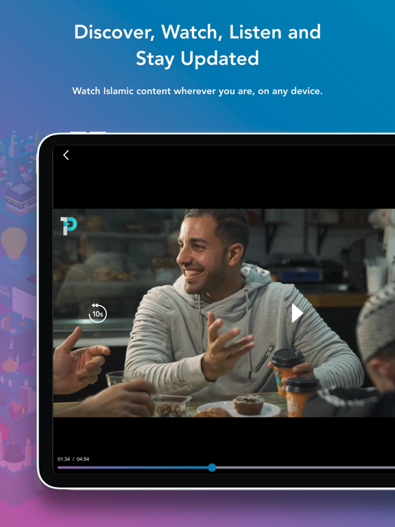 OnePath: Islamic Videos & Azan iPad screenshot 4 - Entertainment app