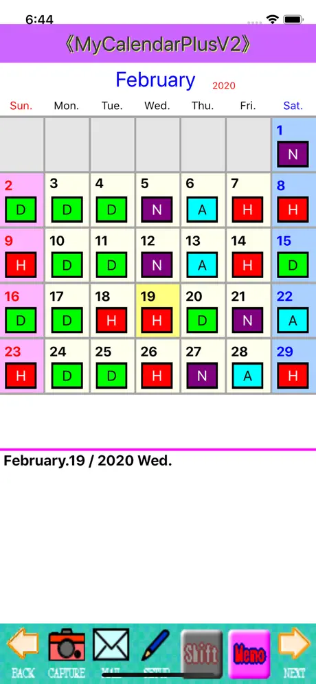 MyShiftCalendarPlus