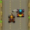 Road Rush is an amazing bike game from a top view perspective