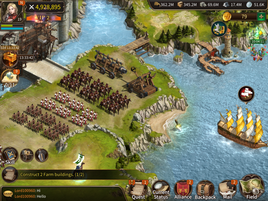 Reign of Empires: War Conquest iPad app afbeelding 7