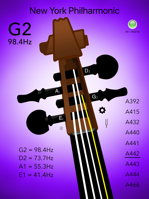 Screenshot #5 for Double Bass Tuner Professional