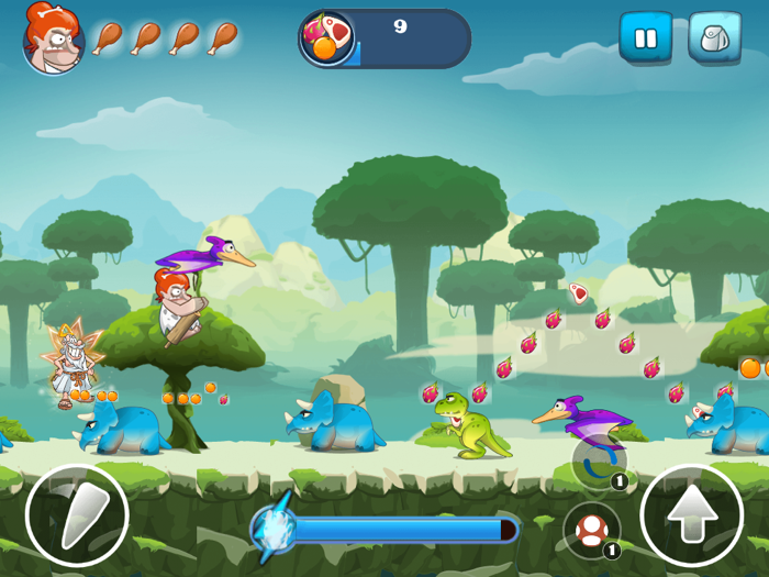 Caveman Dash - Dino Hunter