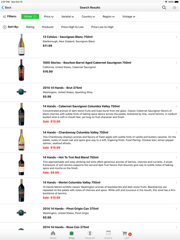 Screenshot #6 pour Grand Wine and Spirits