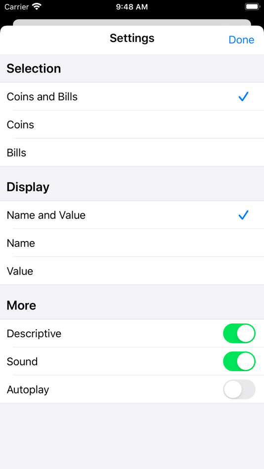 #9. Money Matrix (US Currency) (iOS) 由: Blooming Kids Software LLC