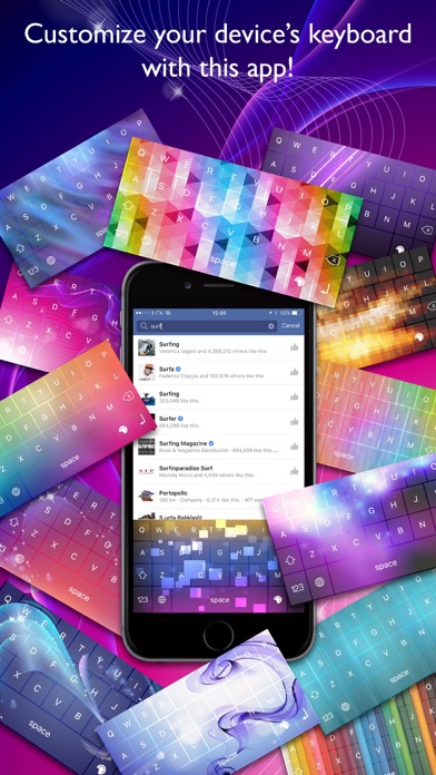 How to cancel & delete Color your keyboard from iphone & ipad 1